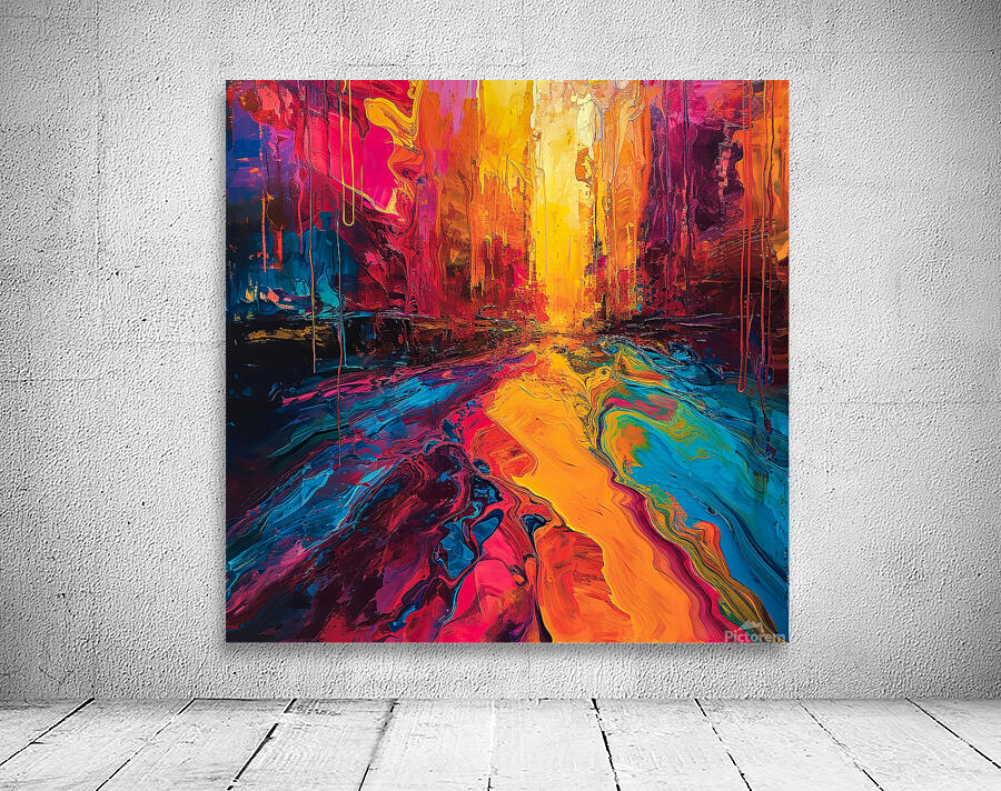 34th Street Sunset Wall Preview