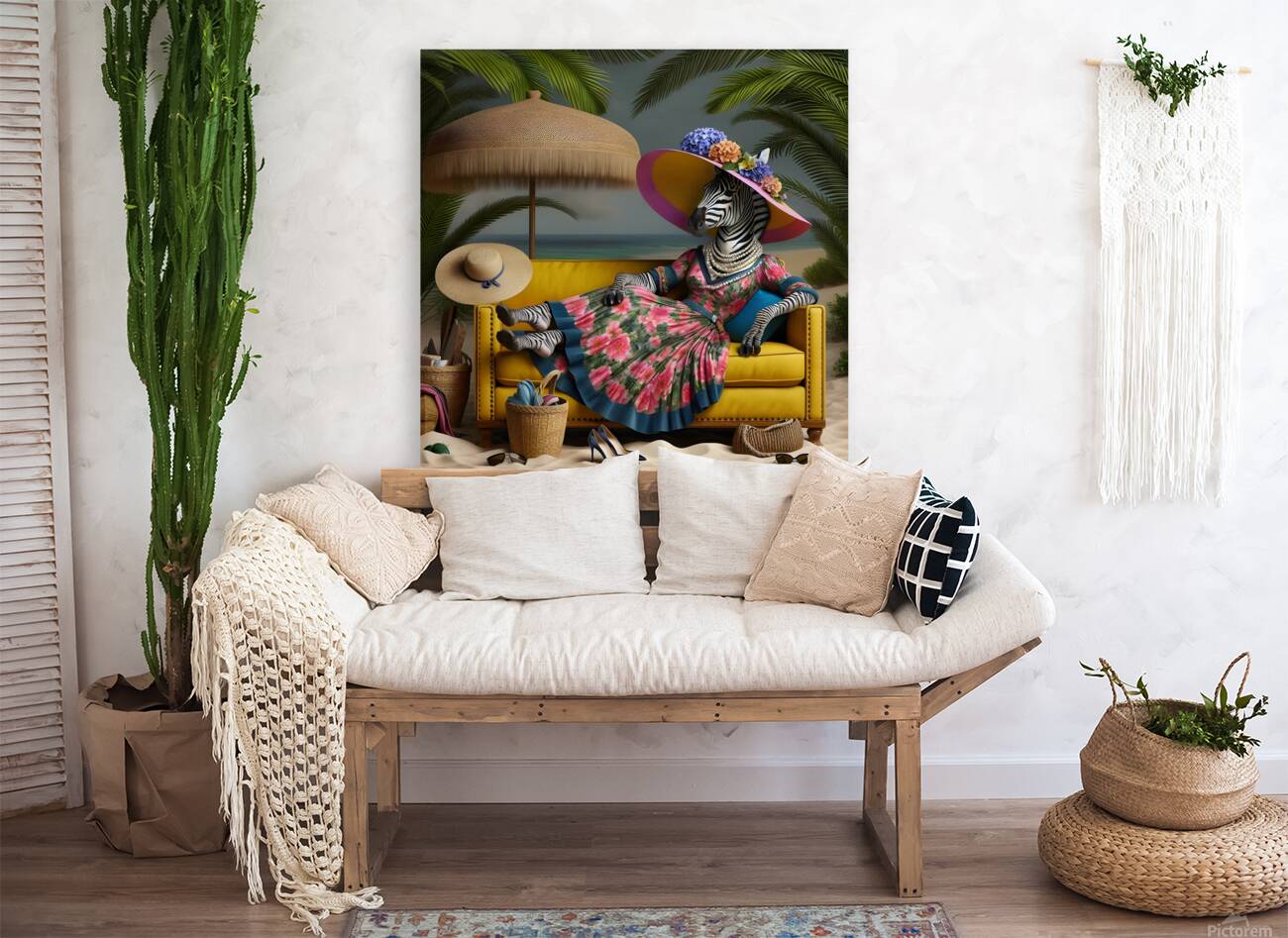 Beachside Whimsy Reproduction