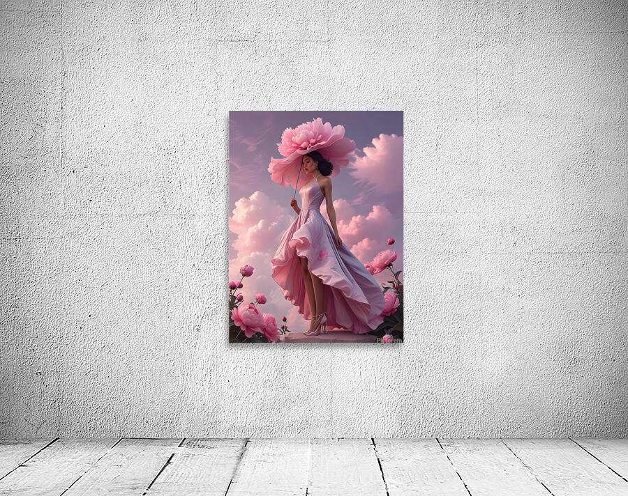 Peony Dreams Wall Preview