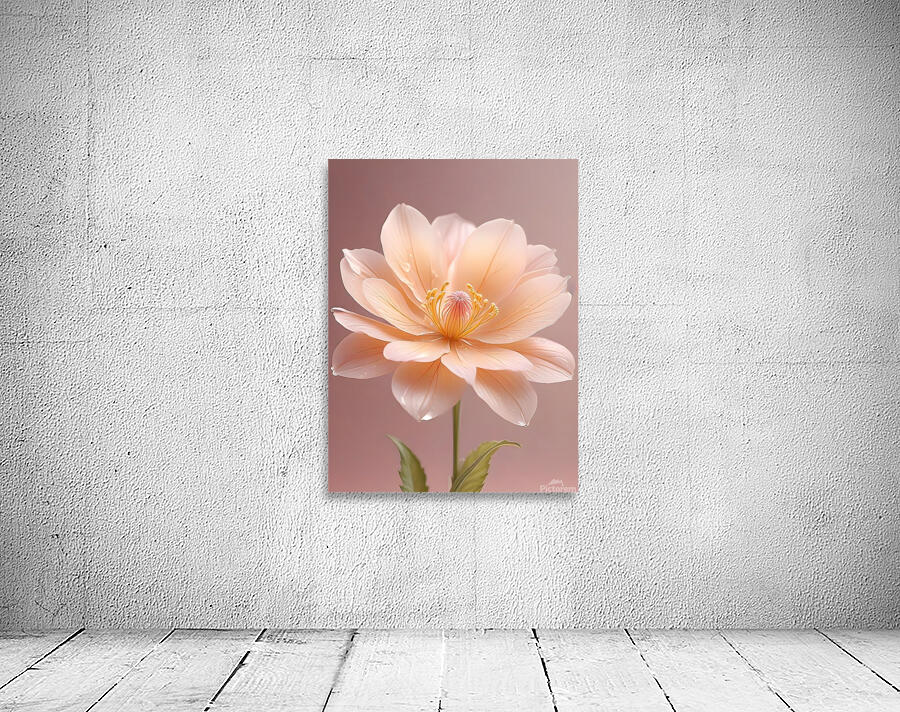 Peach Bloom Wall Preview
