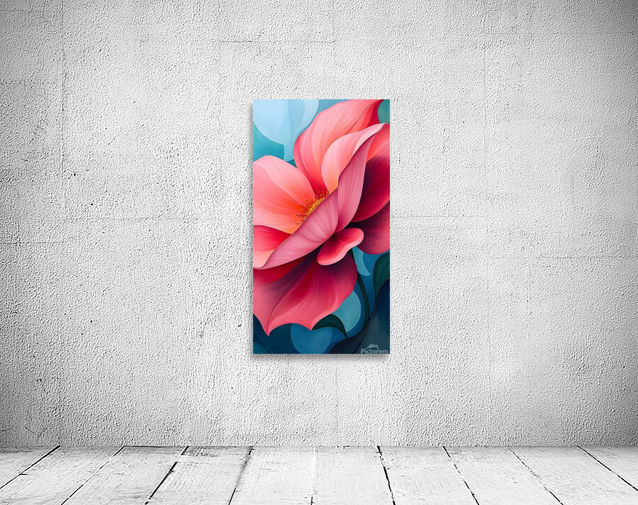 Coral Bloom Wall Preview