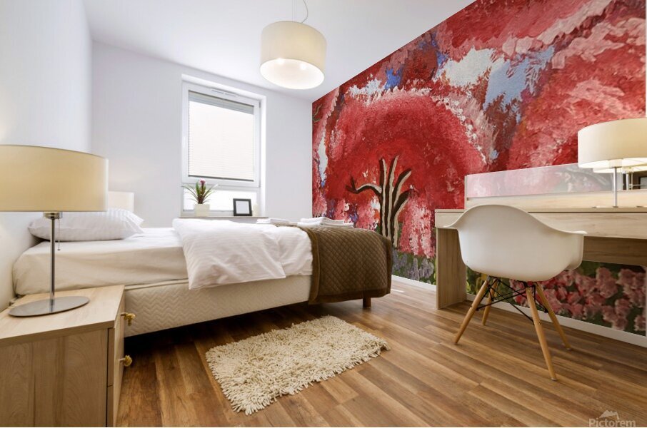 Edwin Rivera   Magic Trees Mural print
