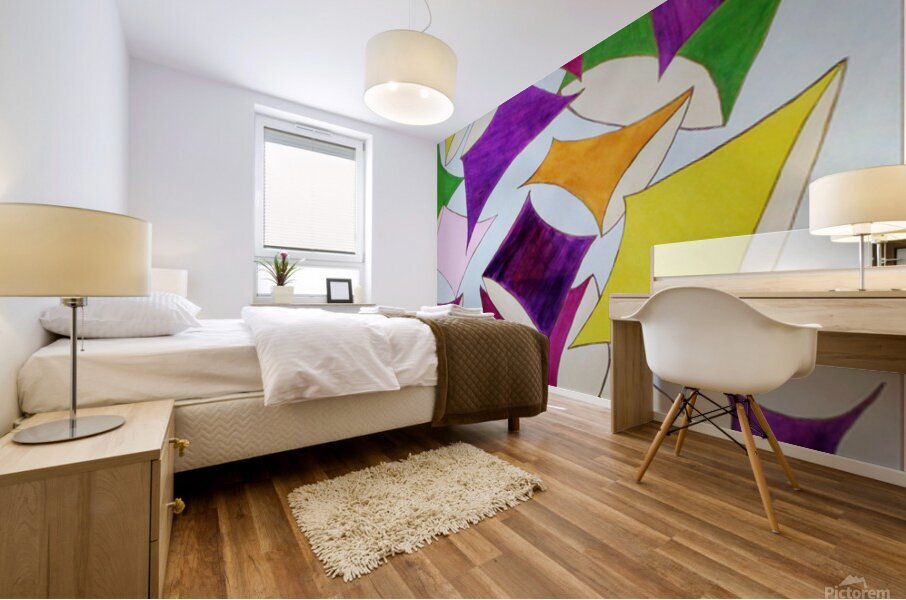 YoMoKi   tbd3 Mural print