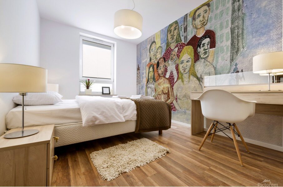 Rene Nava   Adaptation Mural print