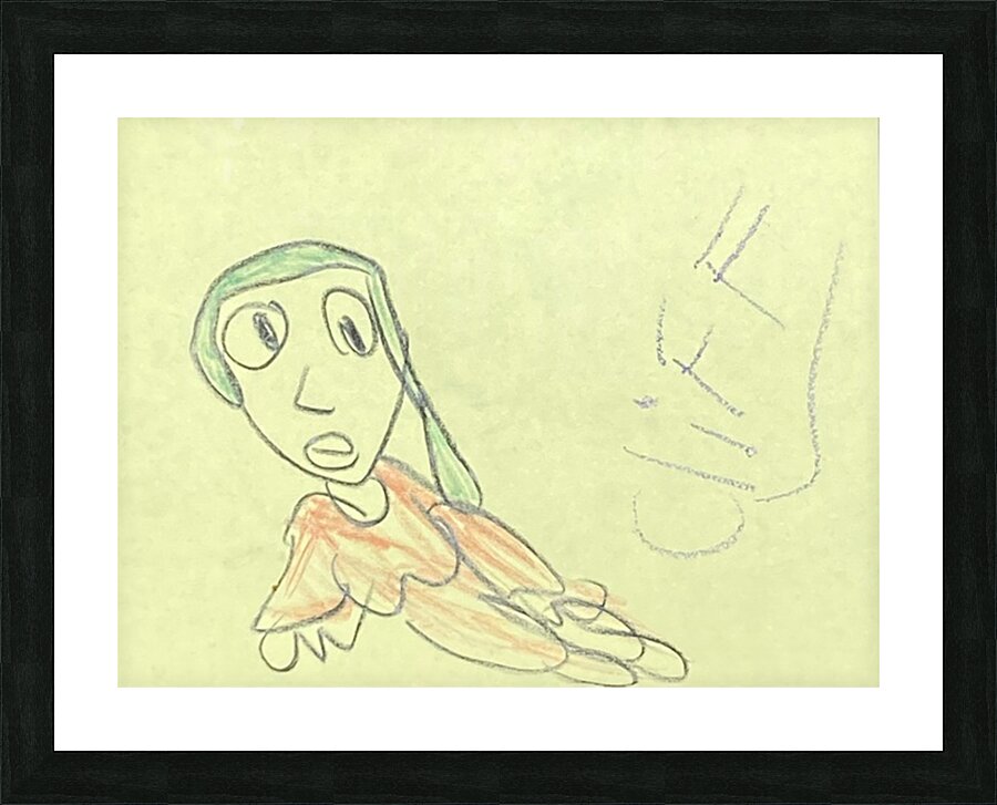Cliff   Untitled 1 Picture Frame print