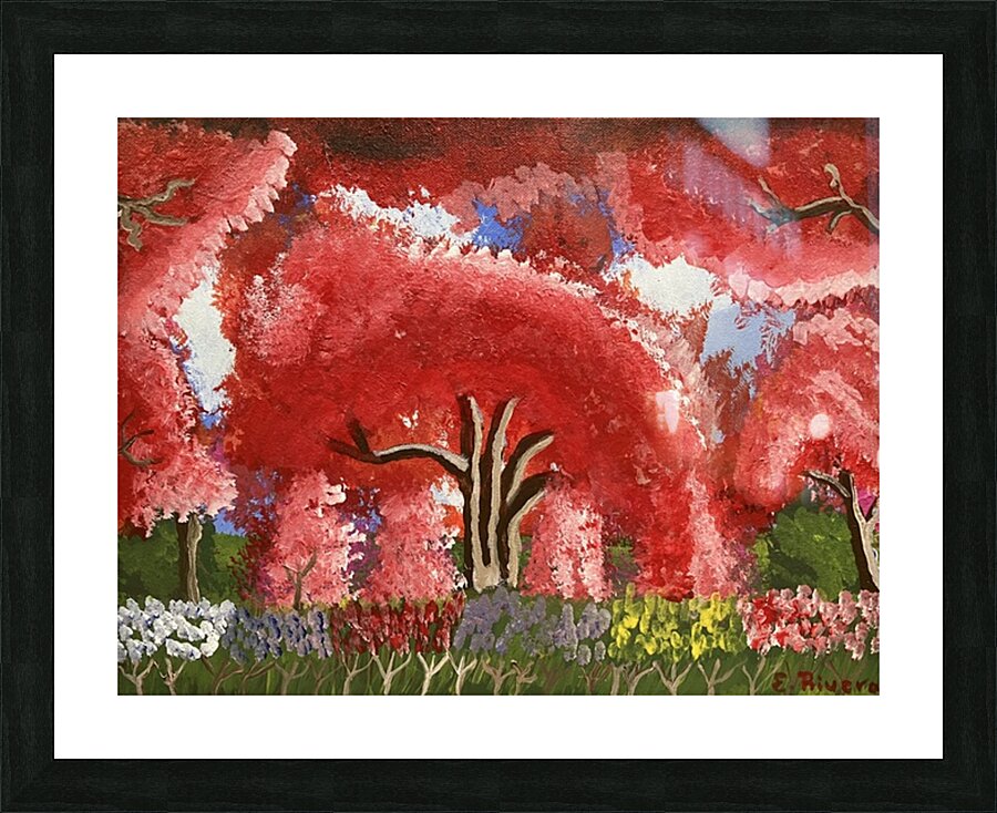 Edwin Rivera   Magic Trees Picture Frame print