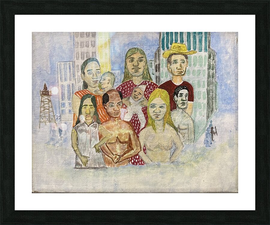 Rene Nava   Adaptation Picture Frame print