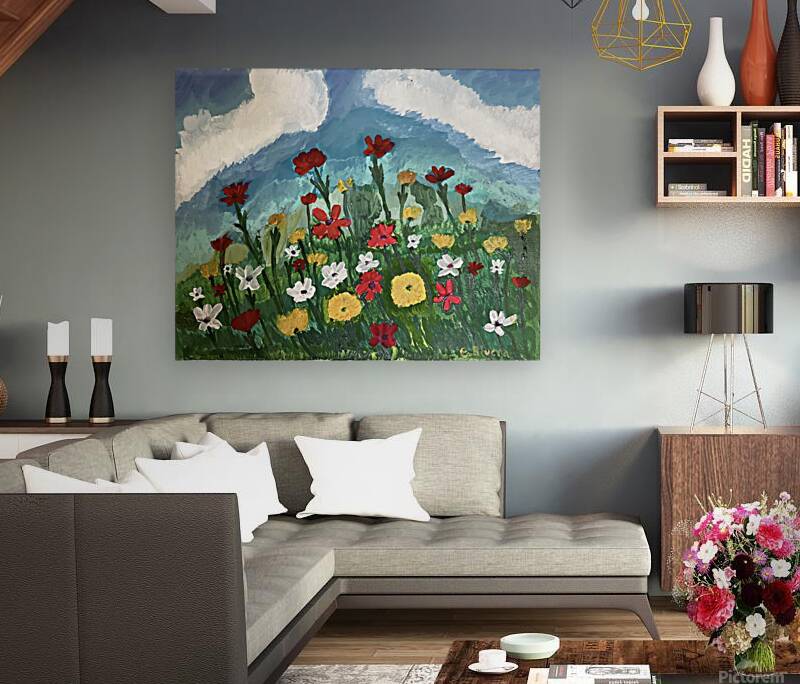 Edwin Rivera   Summer Flowers Reproduction