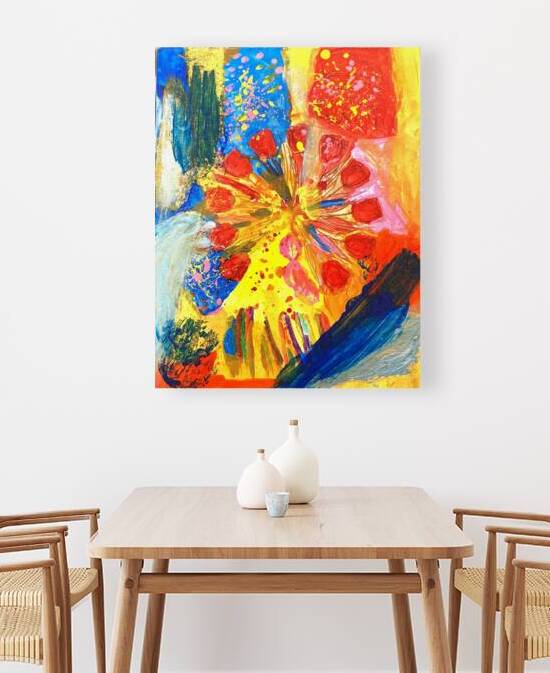 Gerardo Bardo   Boquet of Colors digitally altere by Studio 526 Skid Row Community Artists