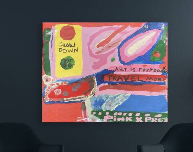 Gerardo Bardo   Slow Down but Go by Studio 526 Skid Row Community Artists