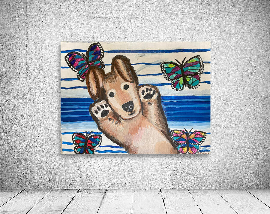 Edwin Rivera   Charming Puppy Wall Preview