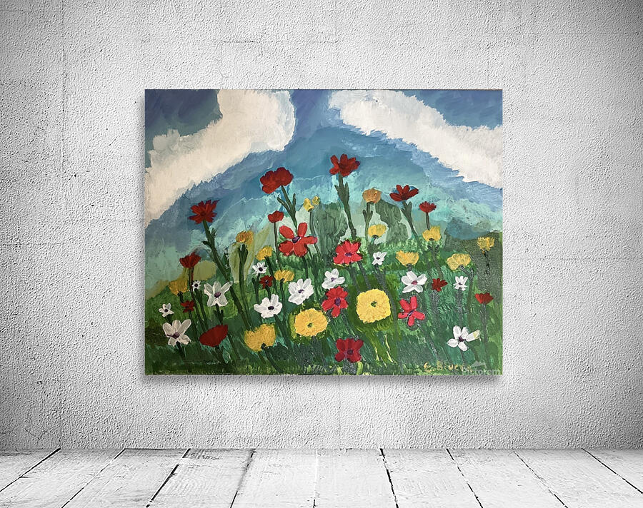 Edwin Rivera   Summer Flowers Wall Preview
