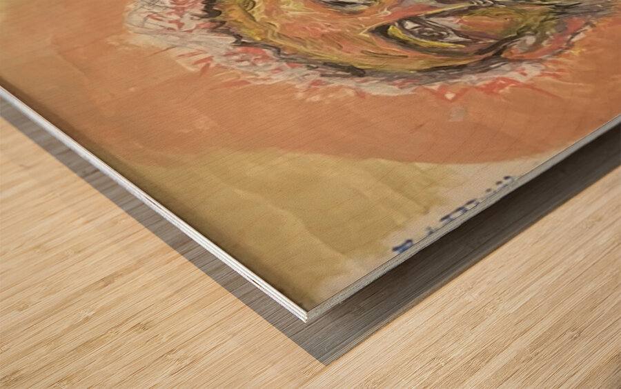 Ricardo Lean   TBD Wood print