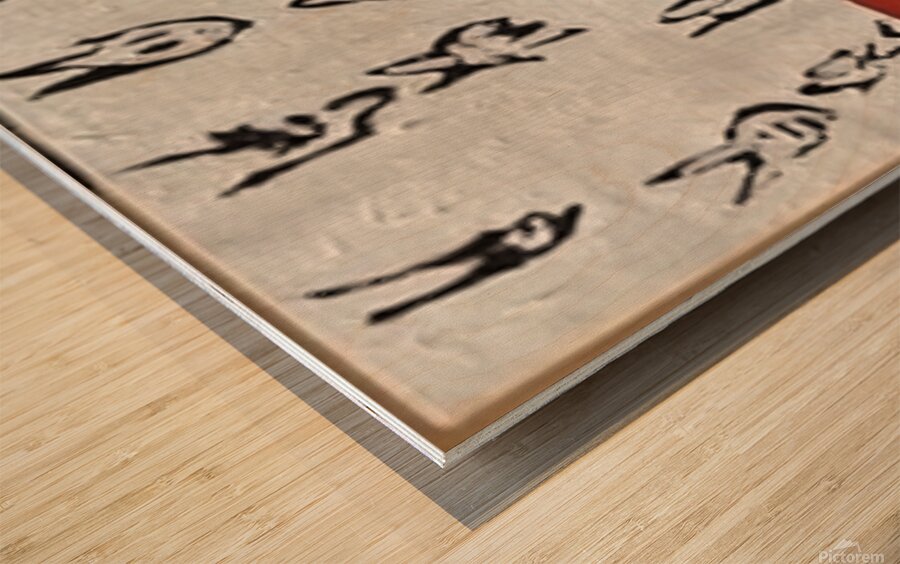 Logan Wolfe   The 36 Faces Wood print