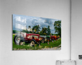 Classic Tractors Impression acrylique