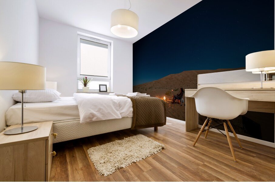 An Enchanting Night in Oman Impression murale