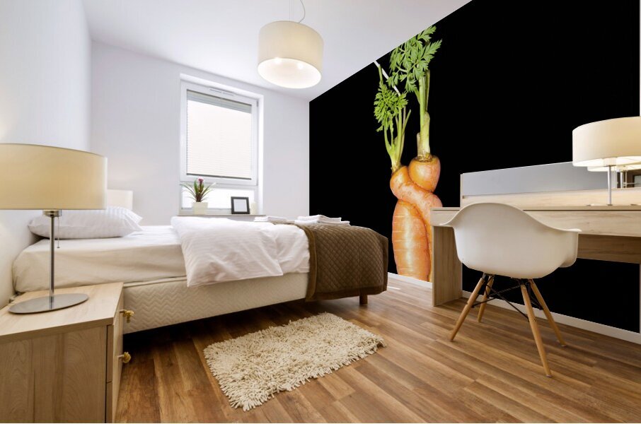 Carrot Love Mural print