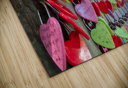 Love Locks Adel B Korkor puzzle