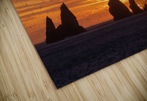 A Rocky Sunset Adel B Korkor puzzle