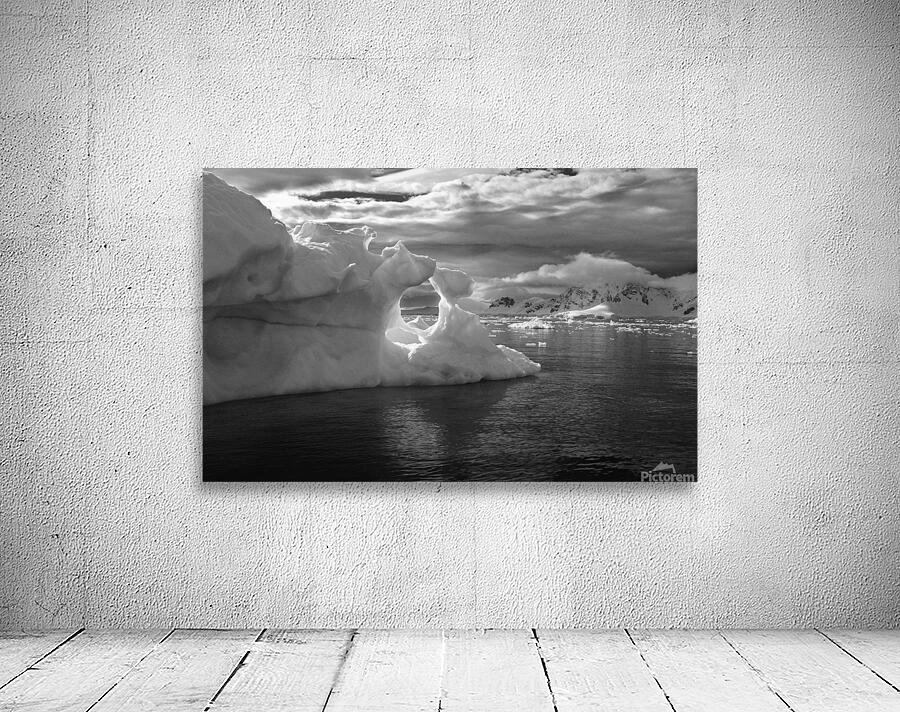 Ice Sculpture Window in Antarctica Wall Preview