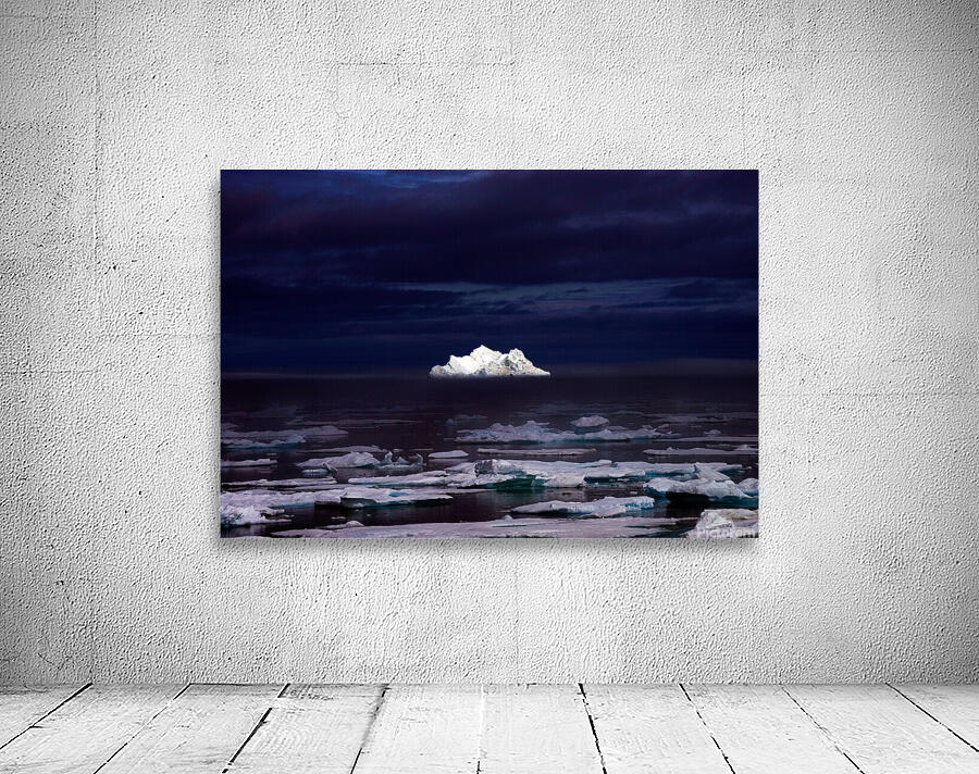 Iceberg in the Midnight Summer Wall Preview