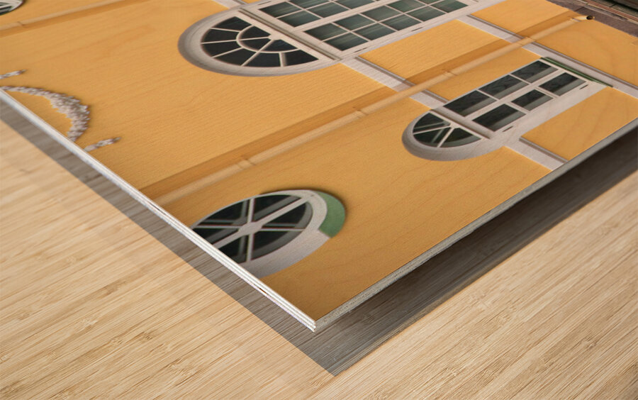 Catherine the Greats Summer Palace Wood print