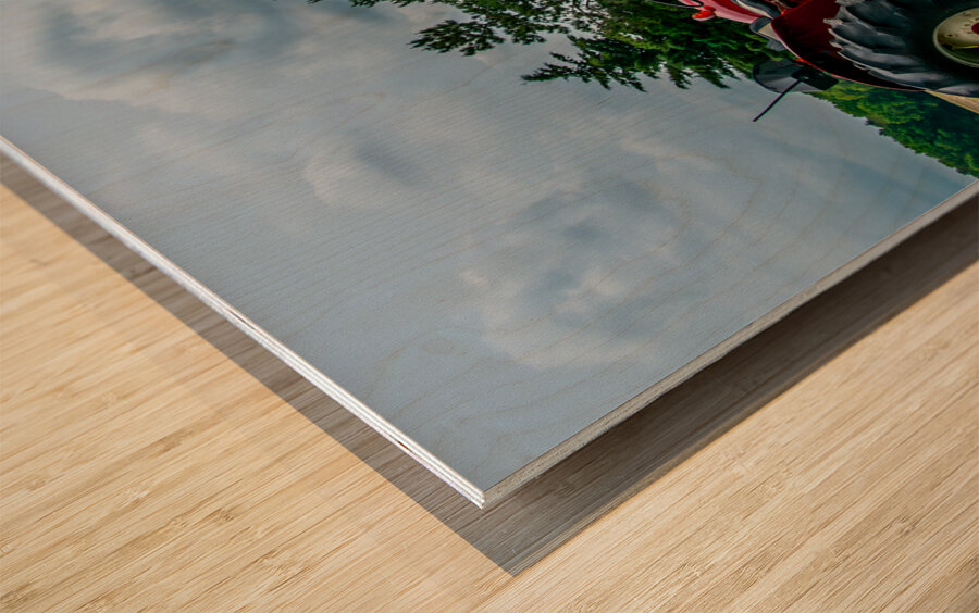 Classic Tractors Impression sur bois