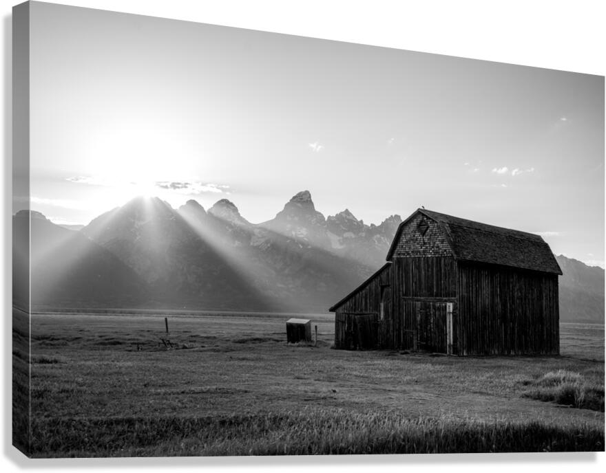 Sunset on the ranch 