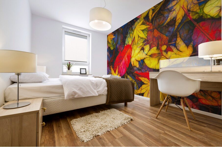 Fall colors 3 Mural print