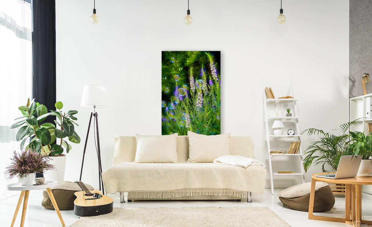 Bubbles in the Garden Reproduction