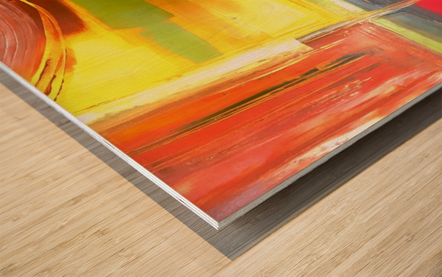 Be Bold Wood print