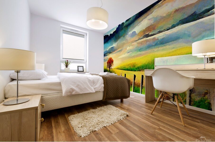 The Calm Pasture Signed Mural print