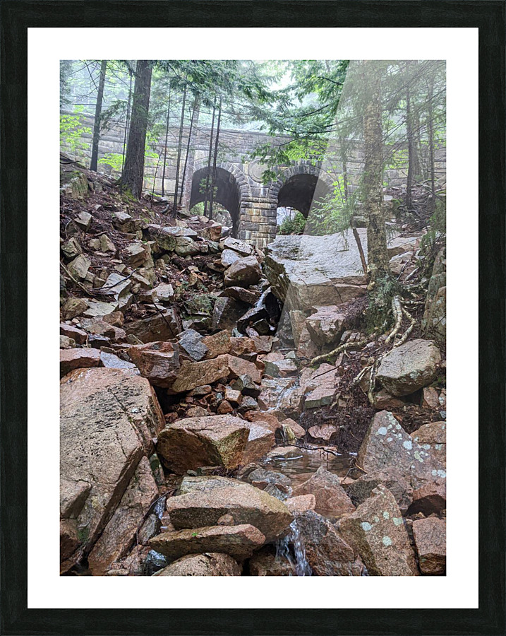 Jordan Pond Picture Frame print