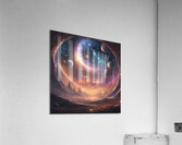 A mural from another world Acrylic Print