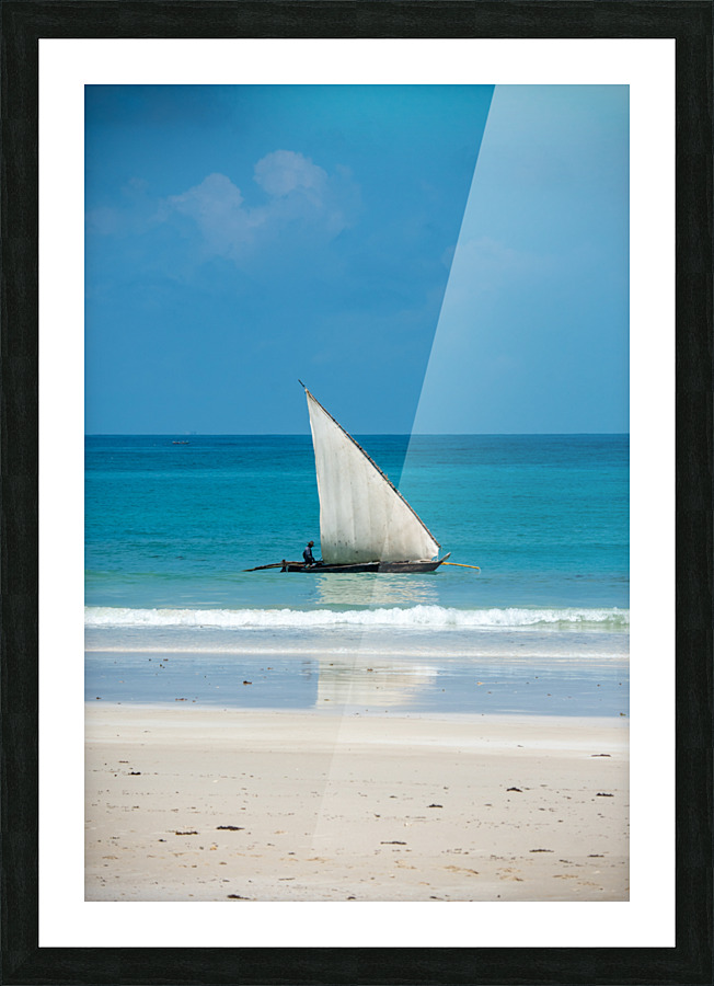 Dhow 2 - Diani Kenya Picture Frame print