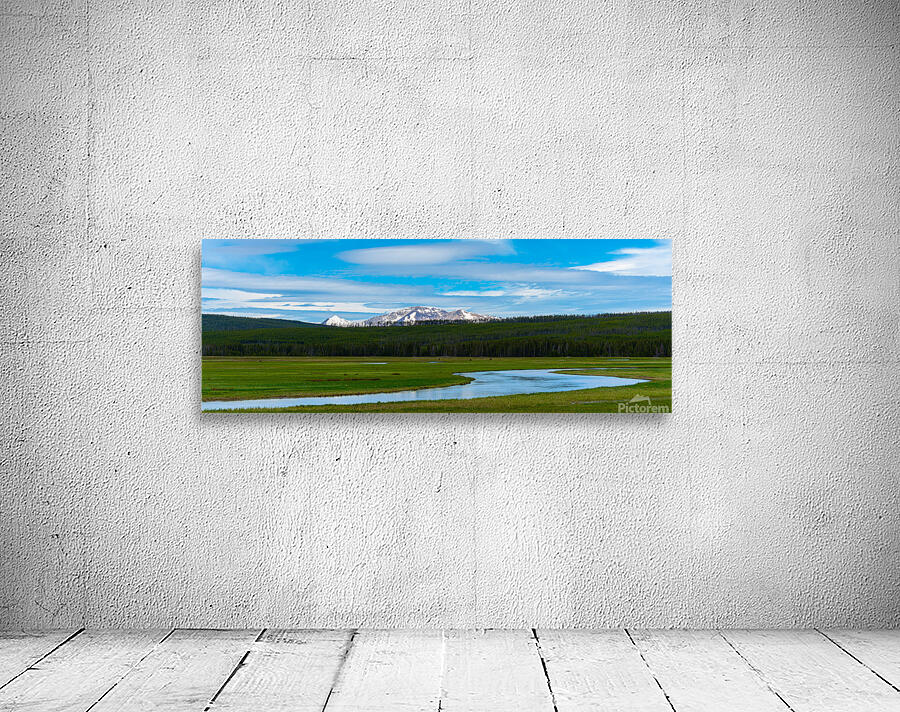 Endless Valley Panorama Wall Preview
