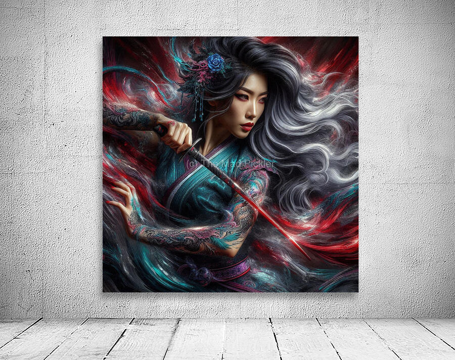 Aksia Geisha Wall Preview