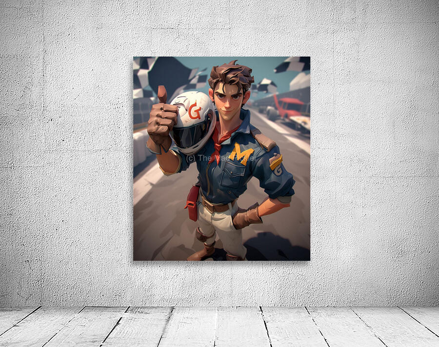 Speed Racer Wall Preview