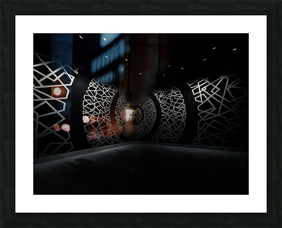 Watching Picture Frame print