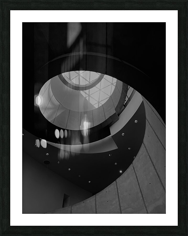 Spiral Picture Frame print