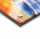 Pizzly and Monarch Acrylic print