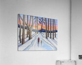 Woods Walk Acrylic Print