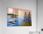 Morning Blues  Acrylic Print