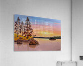 Warm Reflections  Acrylic Print