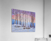 A Gathering Acrylic Print