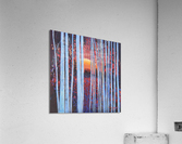  Blue Aspens at Dusk Acrylic Print