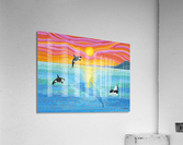 Orca s Flight Acrylic Print