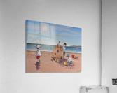 Summer Sandcastle Acrylic Print