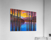 Late Afternoon Capilano Lake Acrylic Print