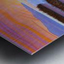 The Warning Metal print